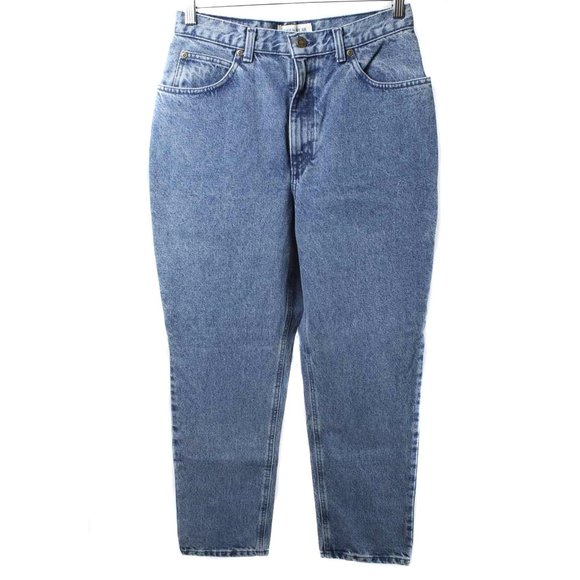 JONES WEAR SPORT 90s Medium Wash High Waisted Tapered Mom Jeans NWT Size 8 - Picture 2 of 6